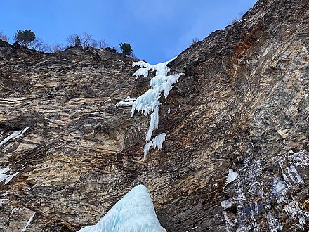 Ice Climbing in the Rein Valley - Crazy Diamond